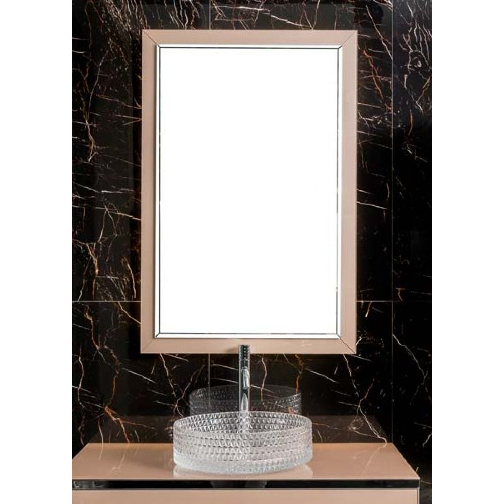Зеркало Dolce Пыльная Роза 105x70см
