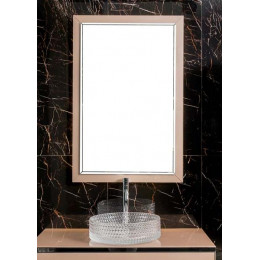 Зеркало Dolce Пыльная Роза 105x70см