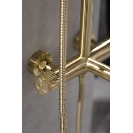 Душевая стойка со смесителем, Matt Gold, UNO