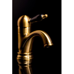 Смеситель для умывальника TRADIZIONALE ORO двуручковый