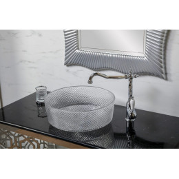 Зеркало SOHO серебро 70х100 ППУ с подсветкой