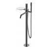 Смеситель STICK напольный Shine Gun Metal c ручкой TOUCH
