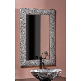 Зеркало AURA 60*90 серебро, с подсветкой