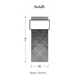 Ручка GLAZE золото