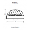 Ручка SATINE коричневая