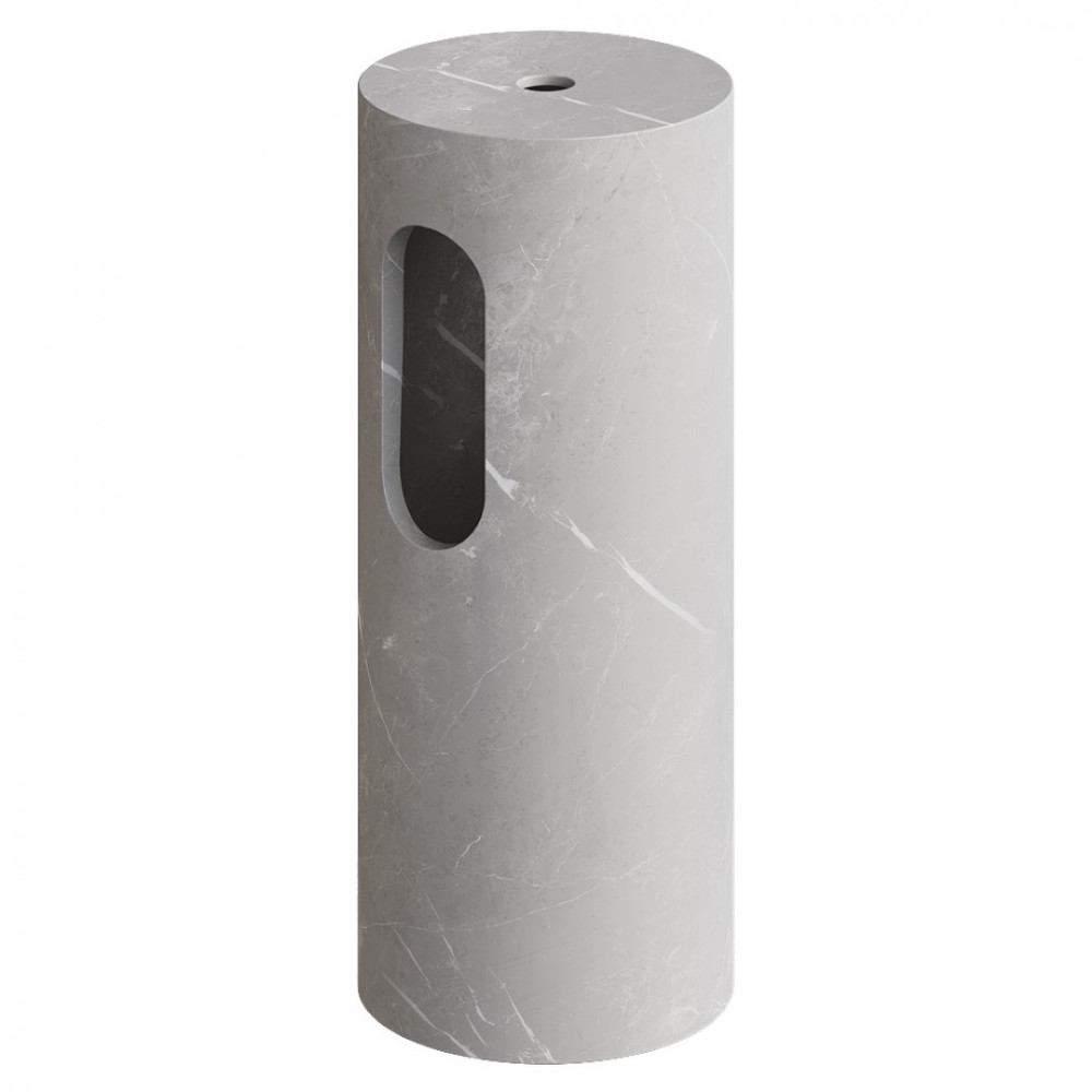Пьедестал для раковины Corian 300*720 Grey