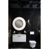 Зеркало SHINE Белое d82 light