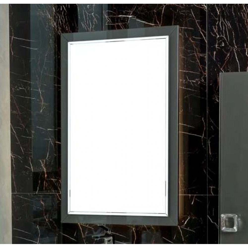 Зеркало Dolce Глянцевый Графит 105x70см