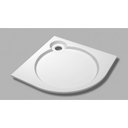 Встраиваемый поддон из искусственного мрамора CEZARES TRAY-S-R-56-W