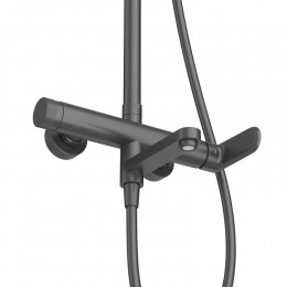 Душевая стойка со смесителем и изливом CEZARES STYLUS-CVD