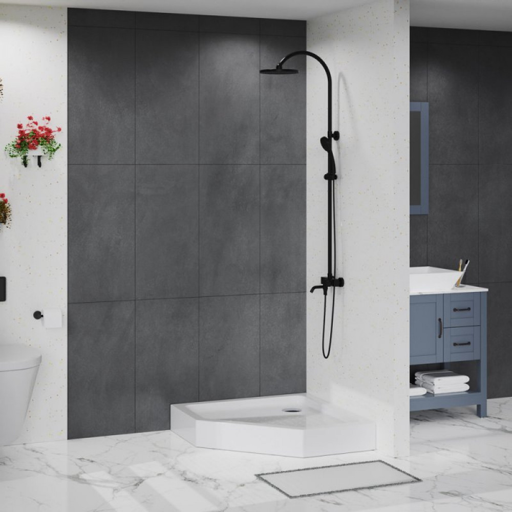 Акриловый поддон BELBAGNO TRAY-BB-P-90-15-W