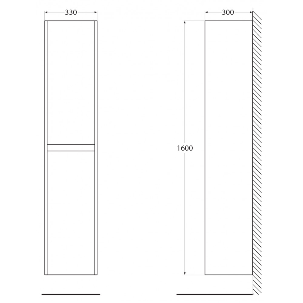 Шкаф подвесной BELBAGNO KRAFT-1600