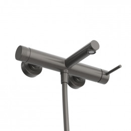 Смеситель для ванны и душа в комплекте с ручным душем, шлангом и держателем  CEZARES RELAX-VD