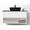 Мебель для ванной комнаты BELBAGNO KRAFT-900 с одним выкатным ящиком и одной открытой полкой