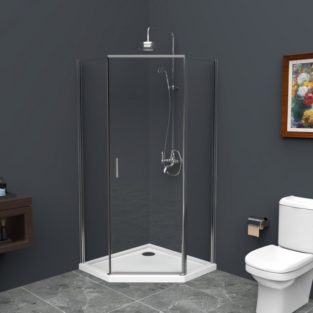 Душевой уголок BELBAGNO UNO-195-P-1