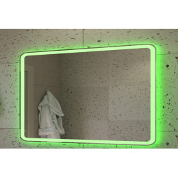 Зеркало MULTICOLORE со встроенной разноцветной подсветкой RGB и сенсорным выключателем