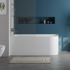 Ванна акриловая угловая BelBagno BB712