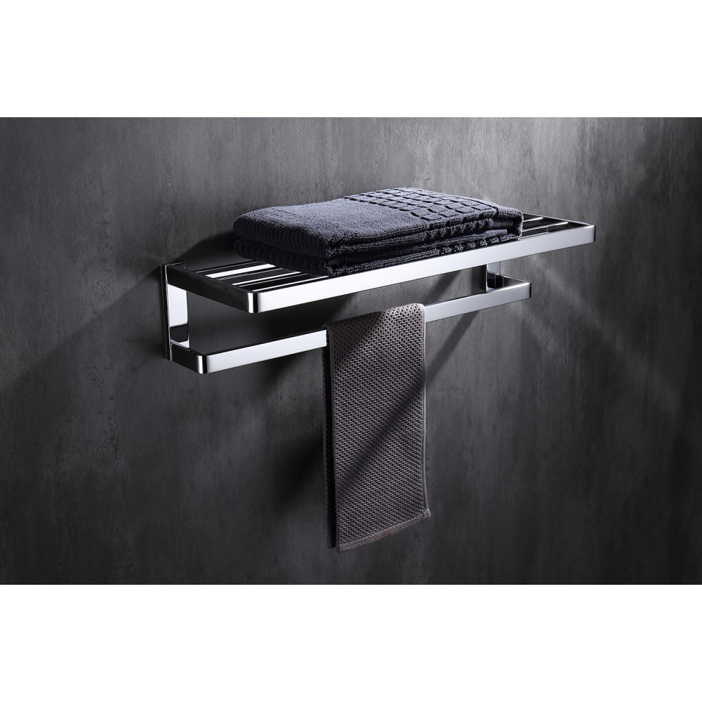 Полка для полотенец ABBER Westen AA1758 хром