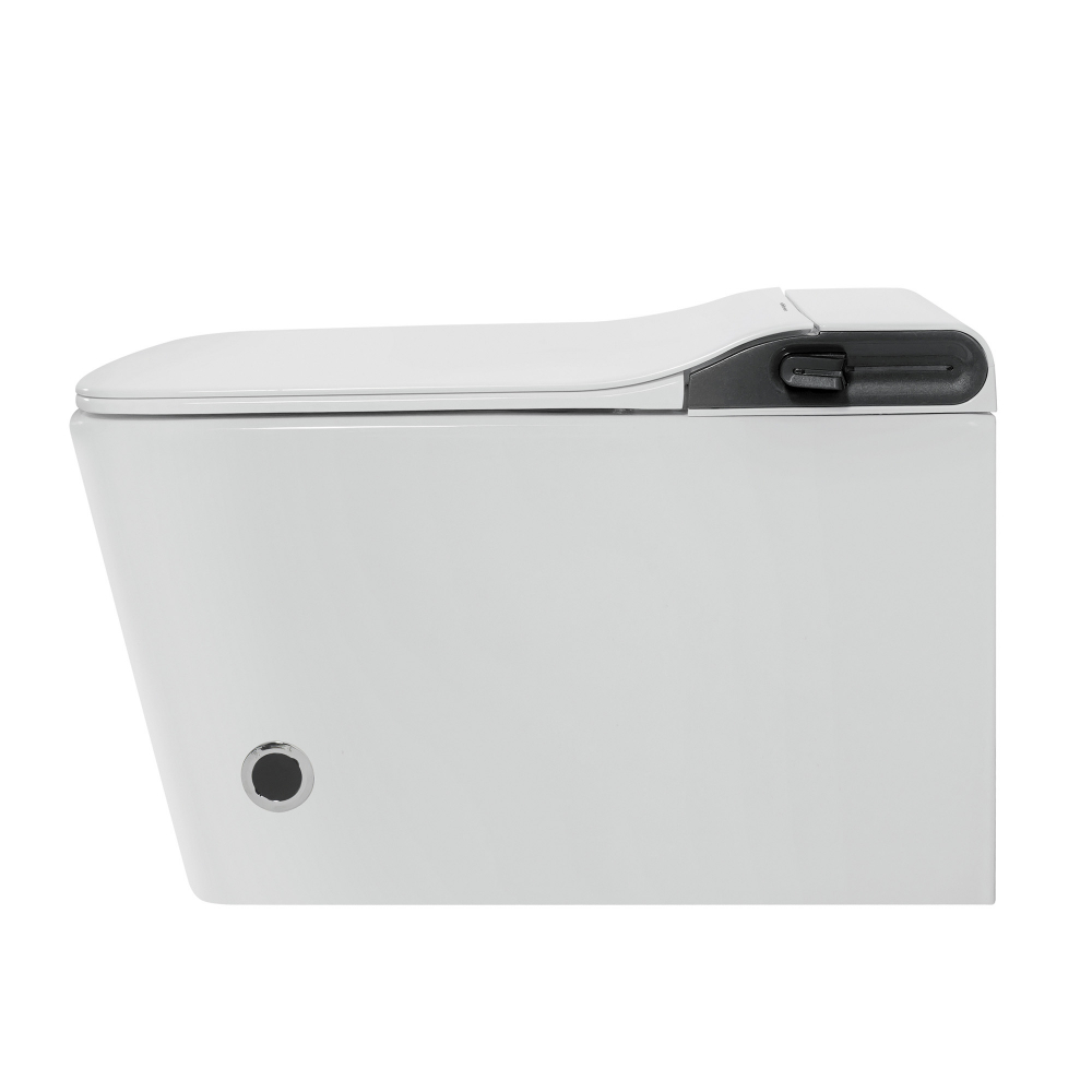 Электронный унитаз-биде ABBER Rechteck AC1215S подвесной белый