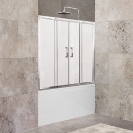 Душевая шторка на ванну BELBAGNO UNIQUE-VF-2