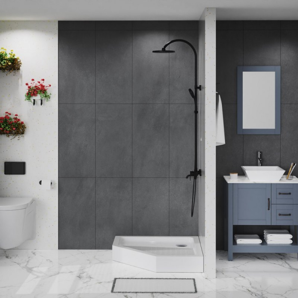 Акриловый поддон BELBAGNO TRAY-BB-P-90-15-W