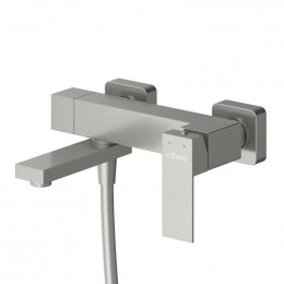 Смеситель для ванны и душа в комплекте с ручным душем, шлангом и держателем CEZARES SLIDER-VD