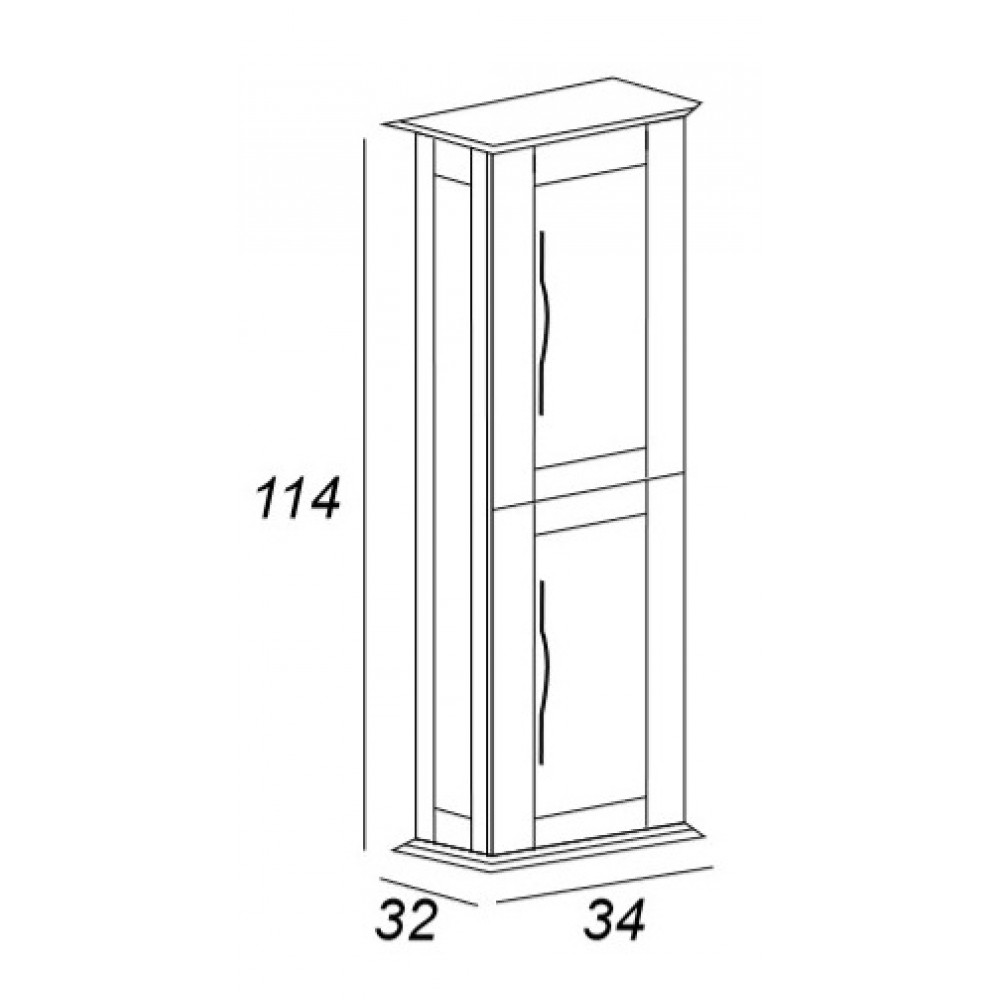 Мебель для ванной CEZARES TIFFANY 75