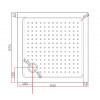 АКРИЛОВЫЙ ПОДДОН CEZARES TRAY-A-A-15-W