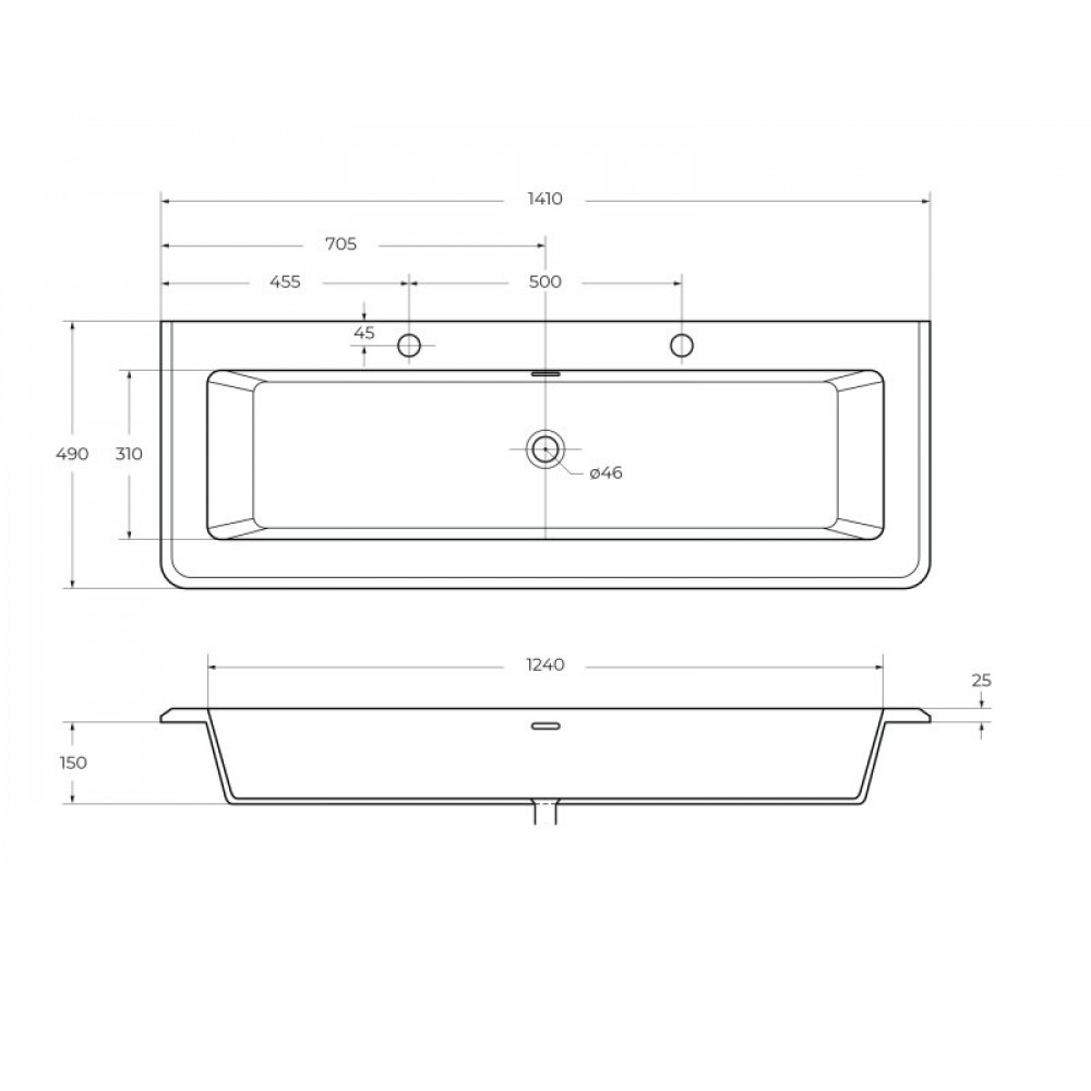 Мебель для ванной CEZARES STYLUS 140