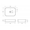 Раковина накладная BELBAGNO BB1386