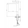 Смеситель для накладной раковины BELBAGNO LUCE LUC-LMC