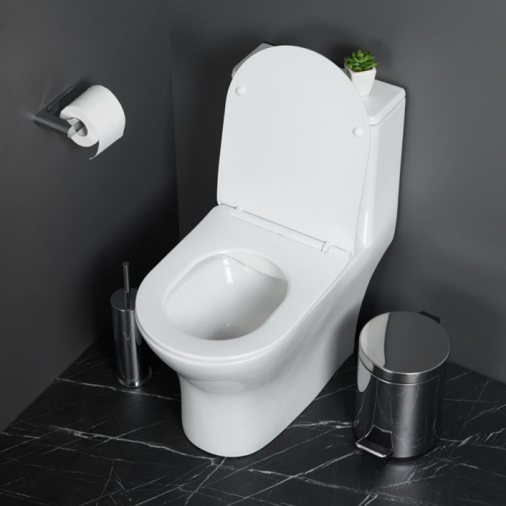 Унитаз-моноблок безободковый с сиденьем Belbagno LOUNGE