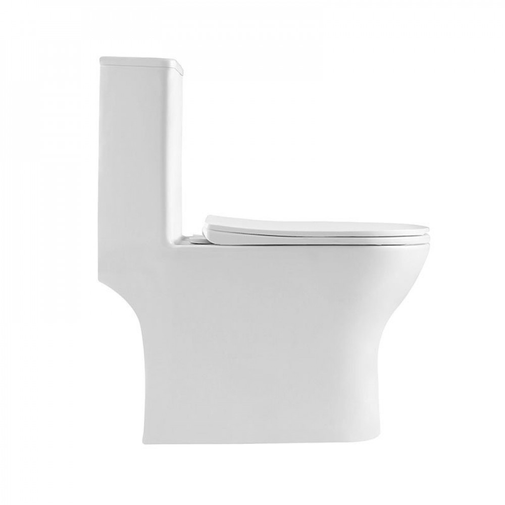 Унитаз-моноблок безободковый с сиденьем Belbagno LOUNGE