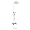Душевая стойка со смесителем и изливом BelBagno ARDENTE-VSCM-CRM