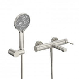Смеситель для ванны и душа в комплекте с ручным душем, шлангом и держателем  CEZARES RELAX-VD