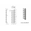 Полотенцесушитель водяной Grota Stelle 500x1800/r хром глянцевый