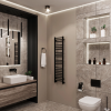 Полотенцесушитель водяной Grota Classic 300x1200 черный