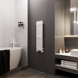 Полотенцесушитель водяной Grota Corsa 230х900 белый