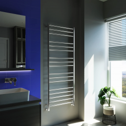 Полотенцесушитель водяной Grota Eco Classic 630x1575 хром глянцевый