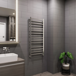 Полотенцесушитель водяной Grota Eco Classic 530x1200 хром матовый