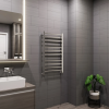 Полотенцесушитель водяной Grota Eco Classic 530x900 хром матовый