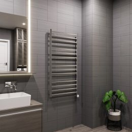 Полотенцесушитель электрический Grota Eco Classic 630x1200 хром матовый