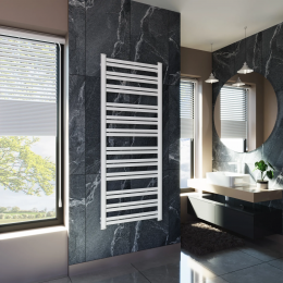 Полотенцесушитель водяной Grota Granito 650x1630 белый