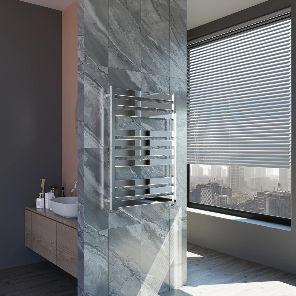 Полотенцесушитель электрический Grota Lux 630x900 хром глянцевый