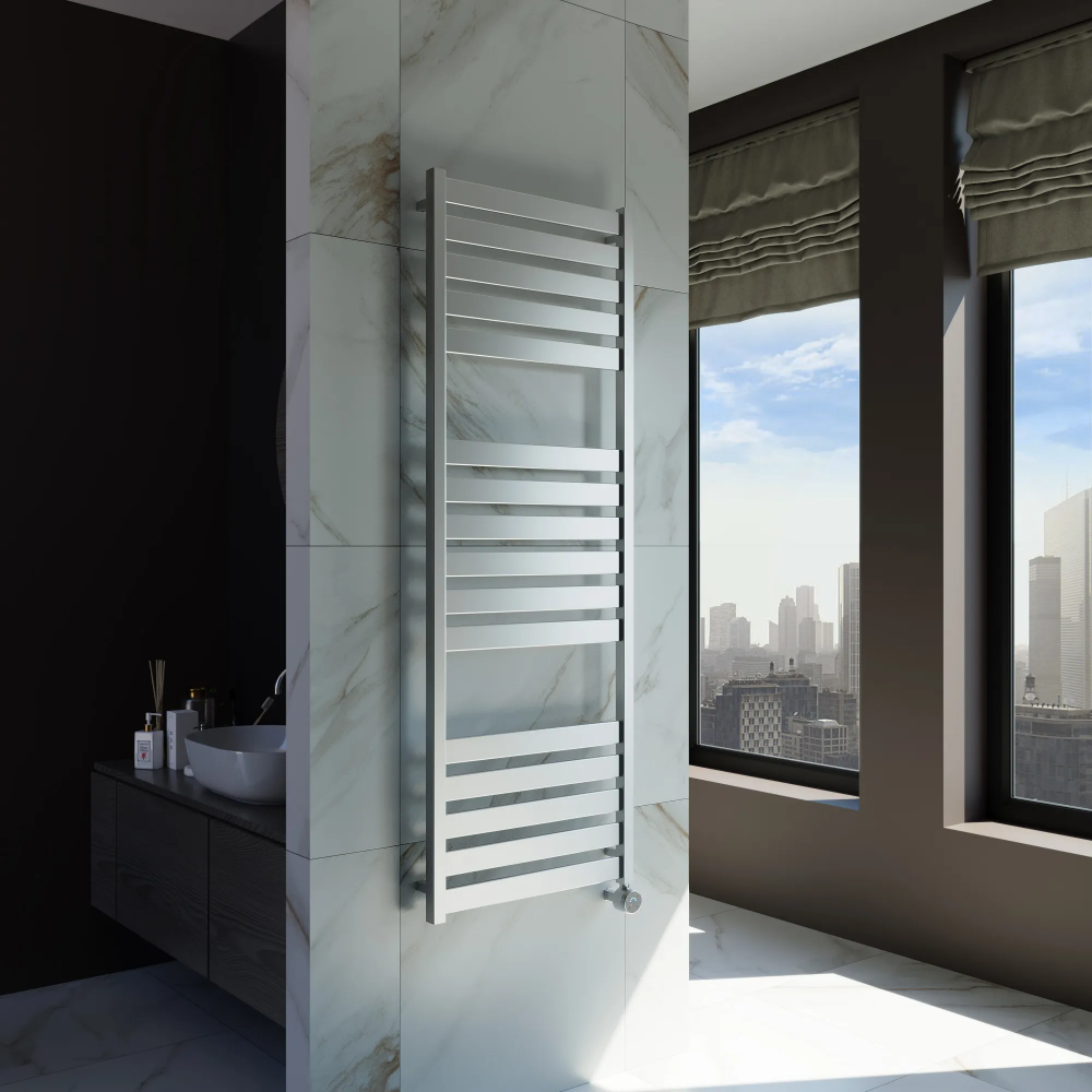 Полотенцесушитель электрический Grota Lux 530x1500 хром матовый