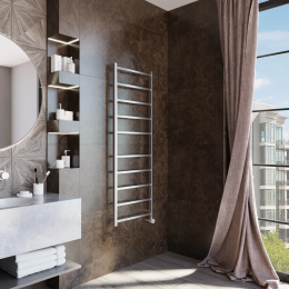 Полотенцесушитель электрический Grota Moda 530x1500 хром матовый