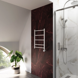 Полотенцесушитель электрический Grota Simple 430x600 хром матовый