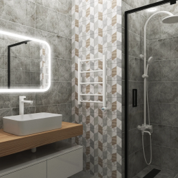 Полотенцесушитель электрический Grota Simple 430x600 белый