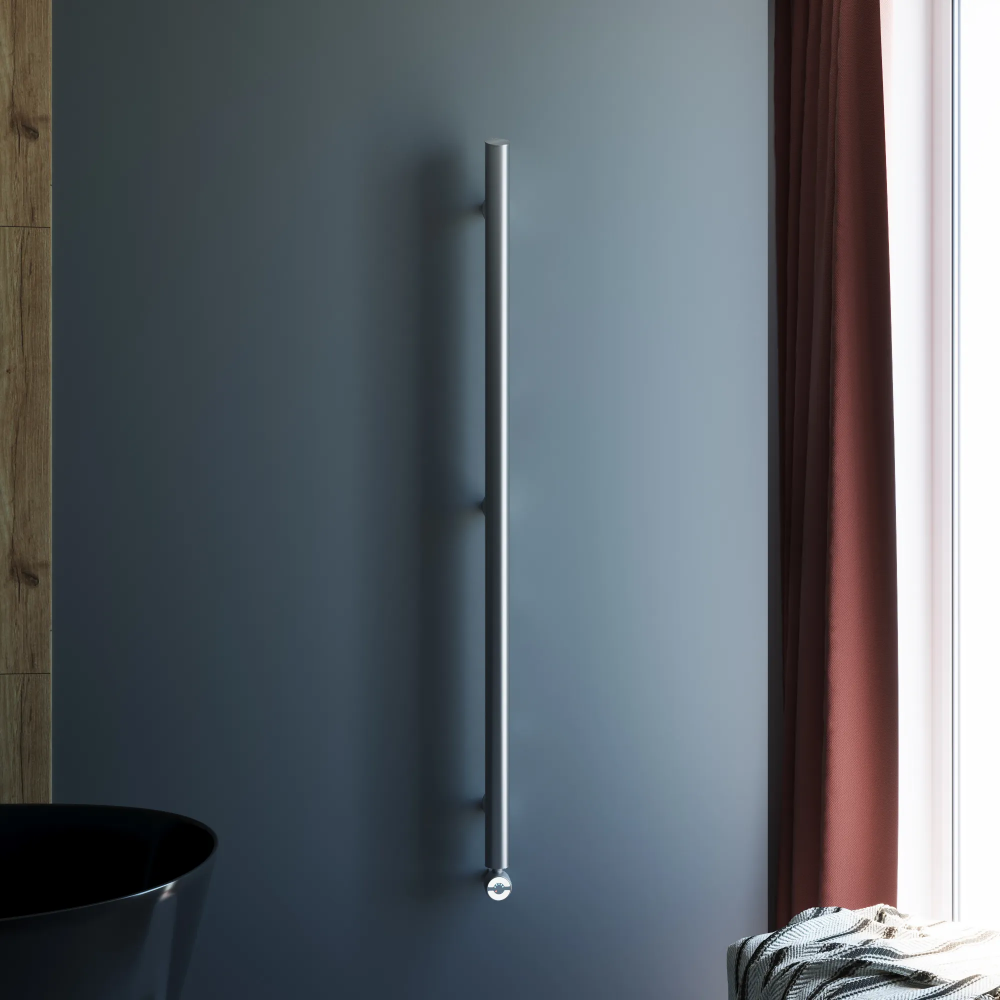 Полотенцесушитель электрический Grota Ago 51x1500 хром матовый