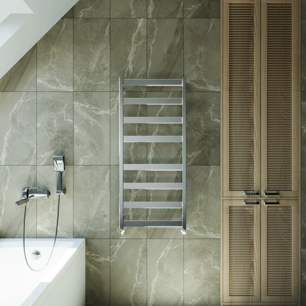 Полотенцесушитель водяной Grota Brezza 530x1200 хром глянцевый